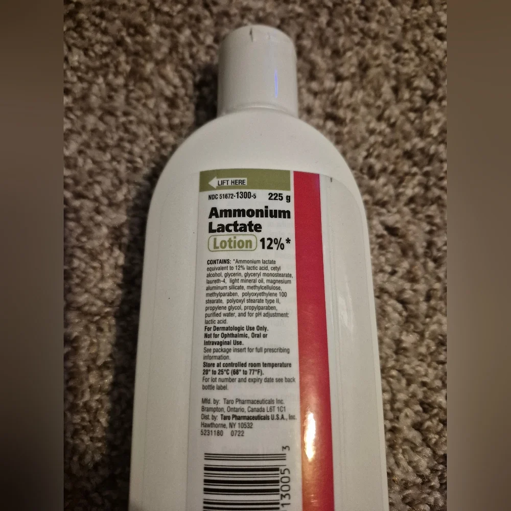 NWT Ammonium Lactate Lotion 12%